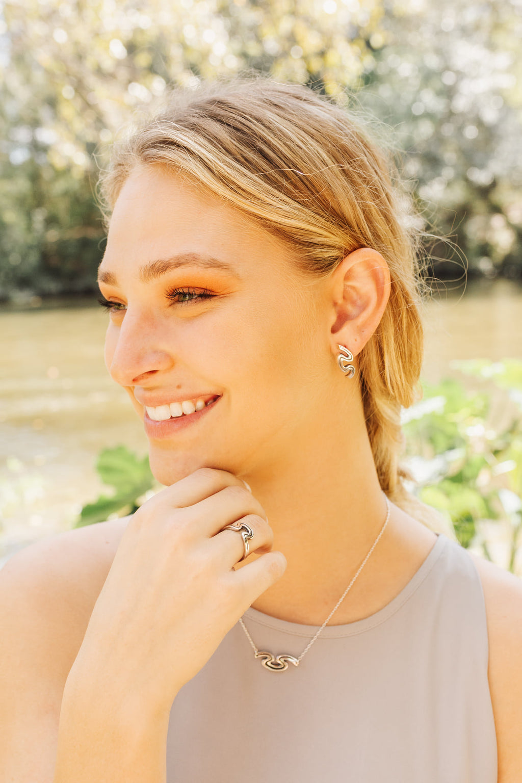 Riverbend Post Earrings