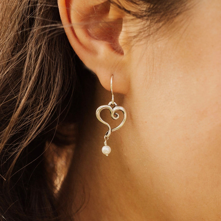 Nouveaux Heart Earrings
