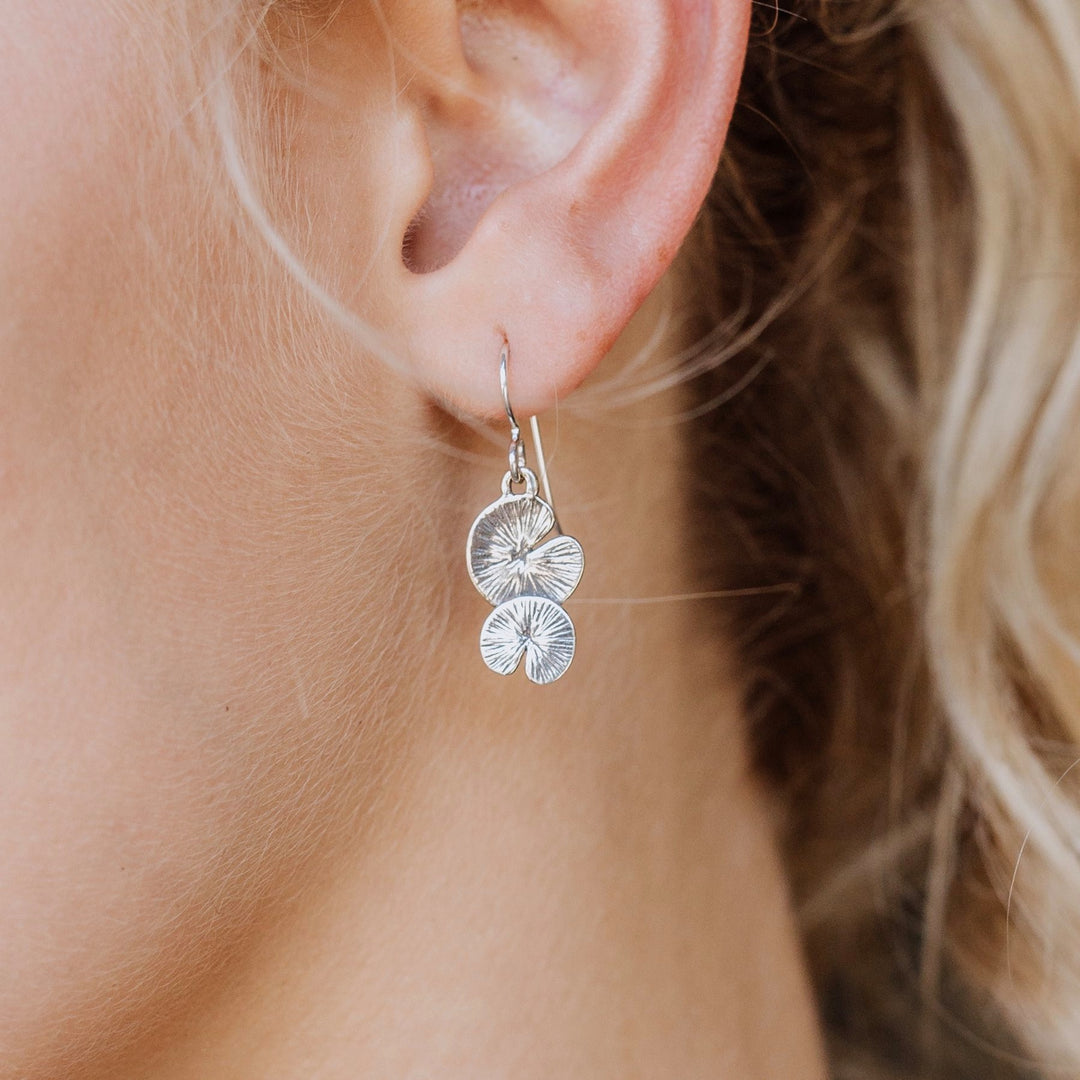 Lilypad Earrings