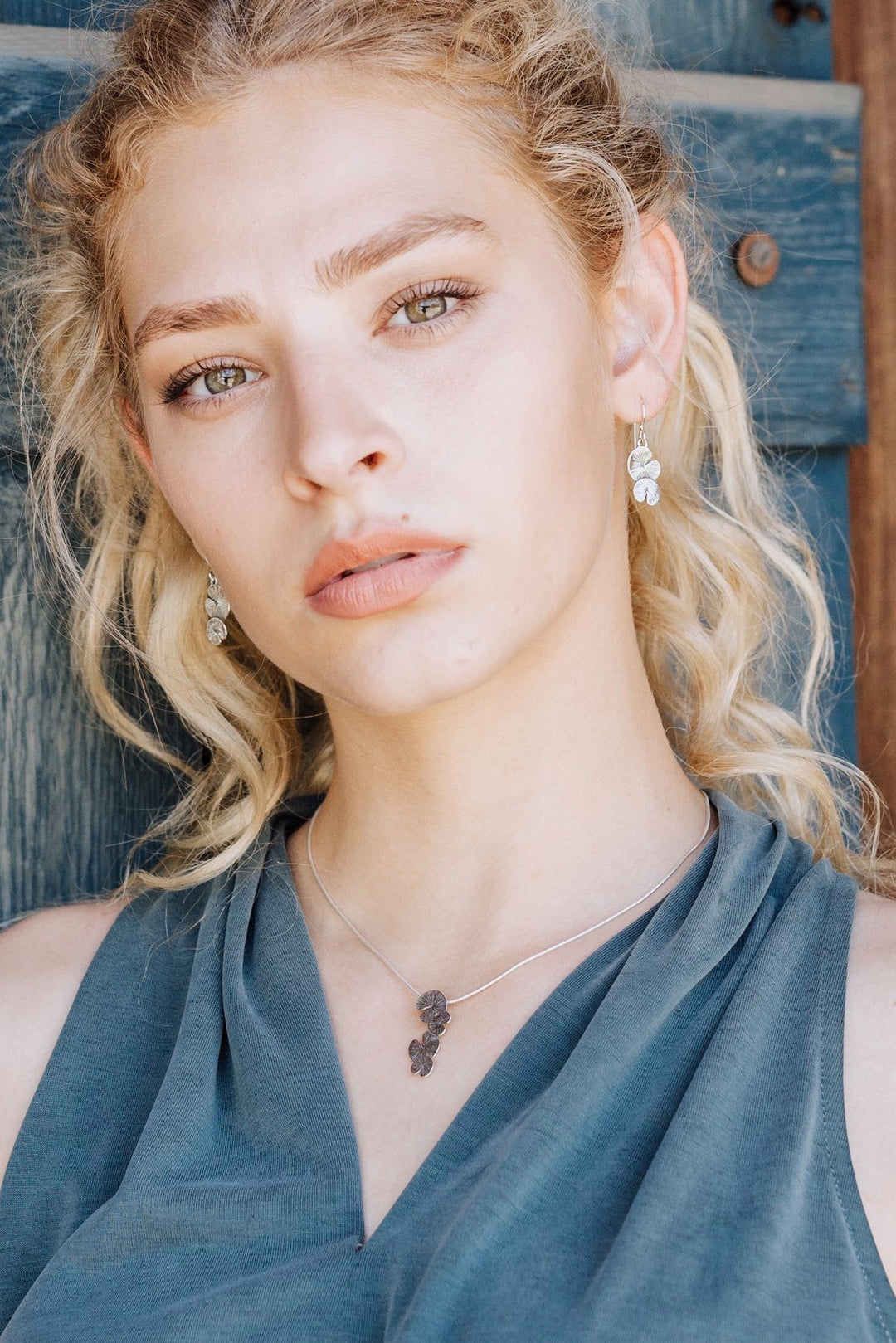Lilypad Earrings