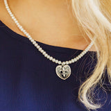 Saints & Angels Pearl Necklace