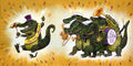 All Gator Brass Band Art Print
