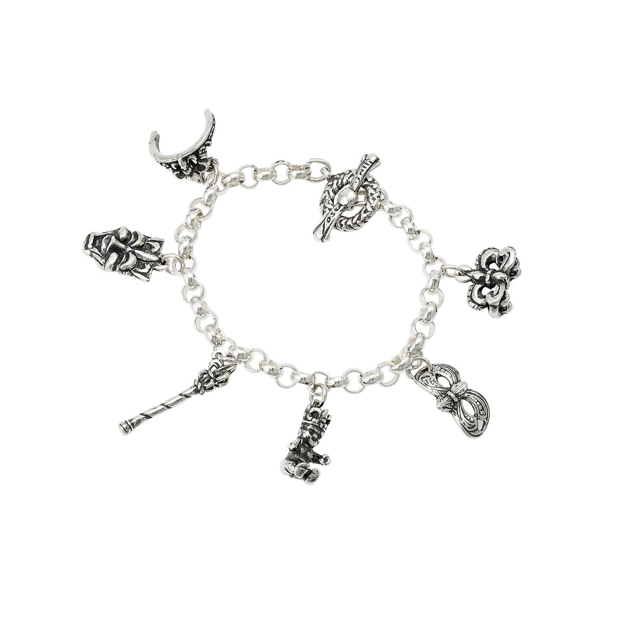 Mardi Gras Charm Bracelet