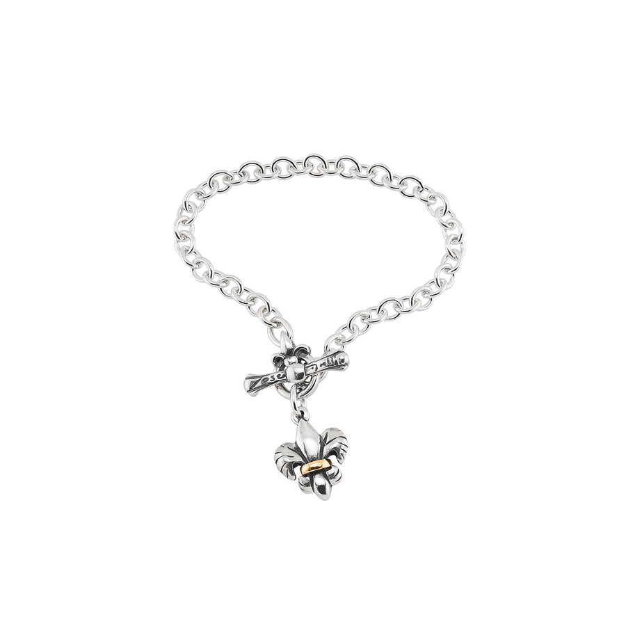 Tiger Lily 2-tone Bracelet