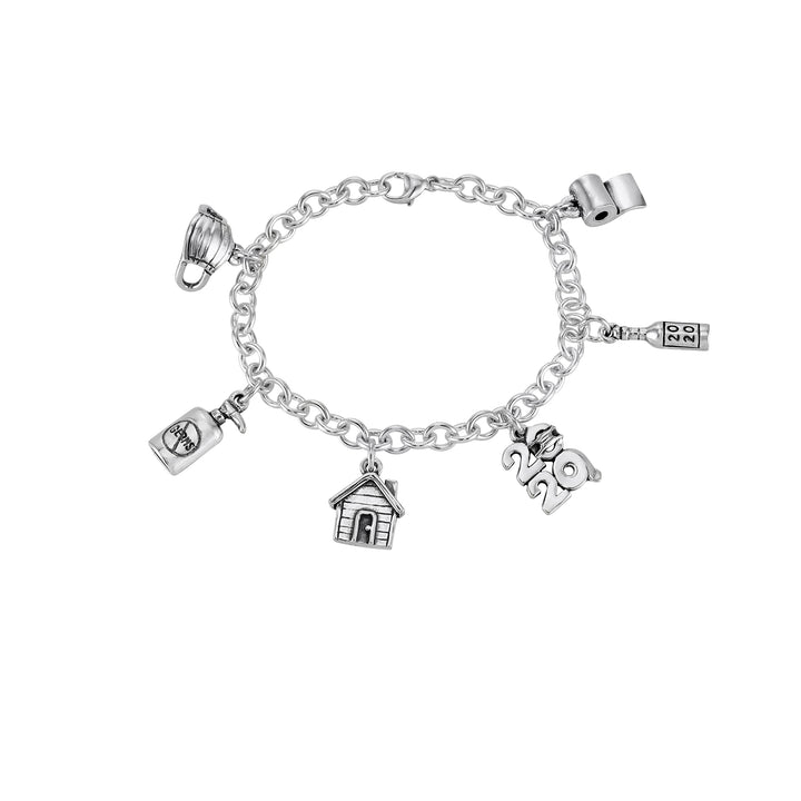 Quarantine Kit Six Charm Bracelet