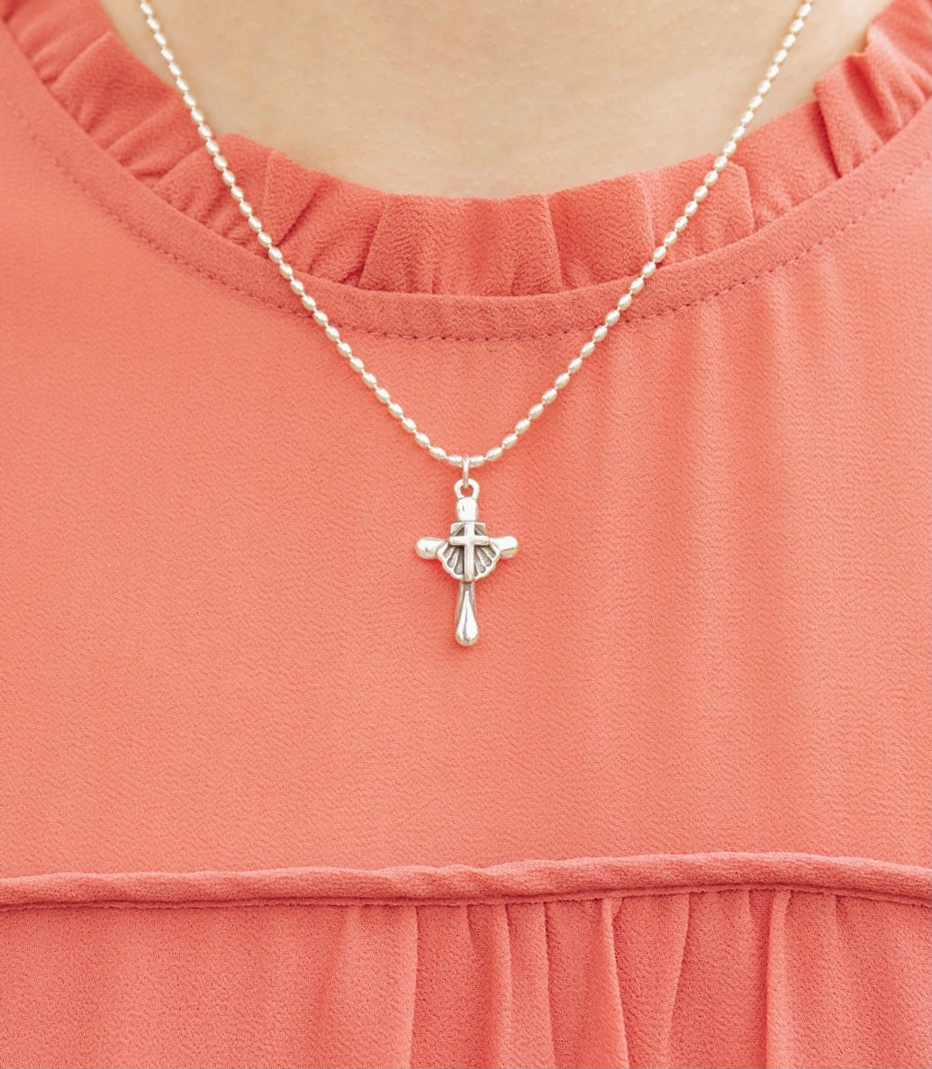 Baptism Cross Pendant