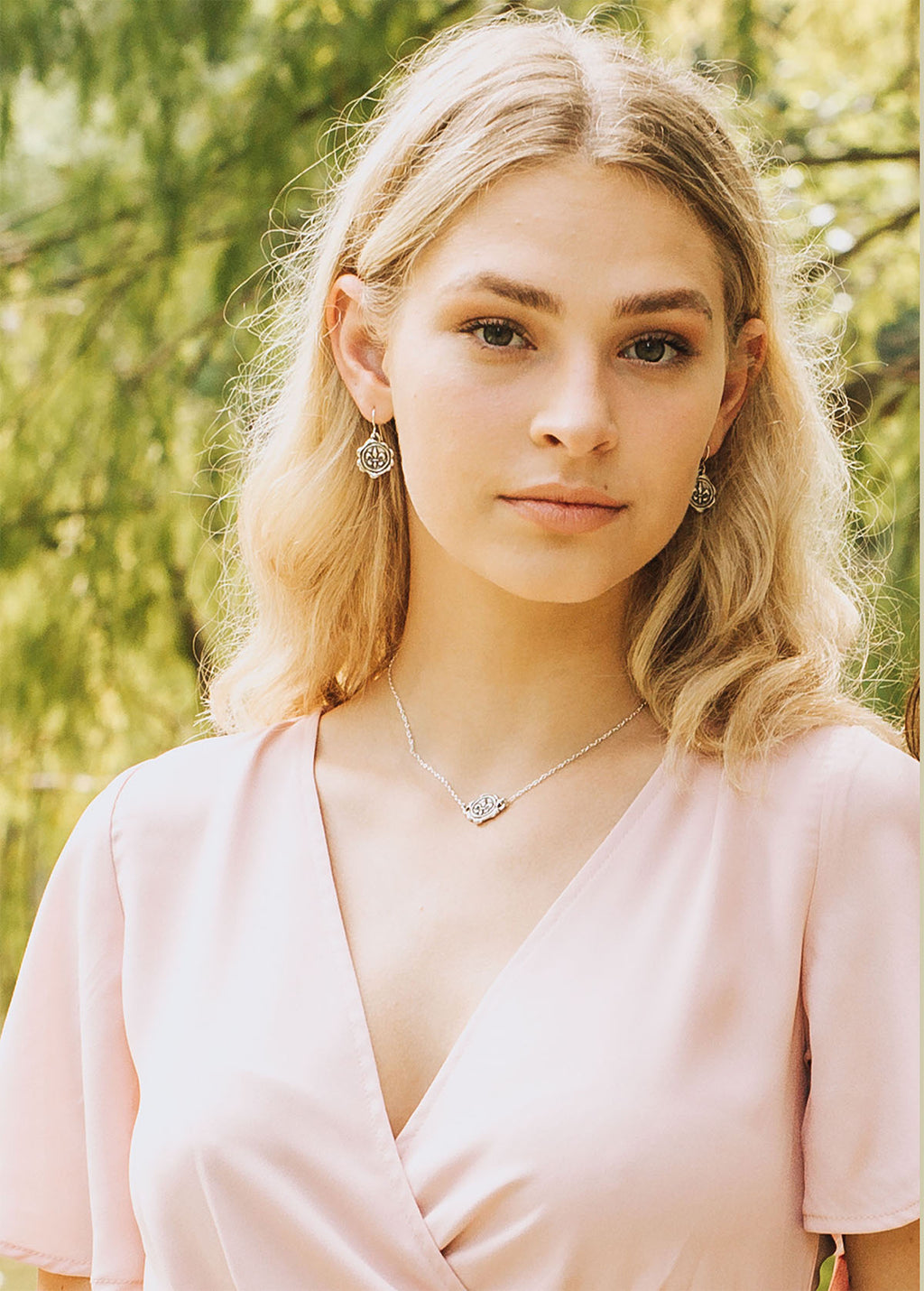 Fleur de Lis Cachet Earrings