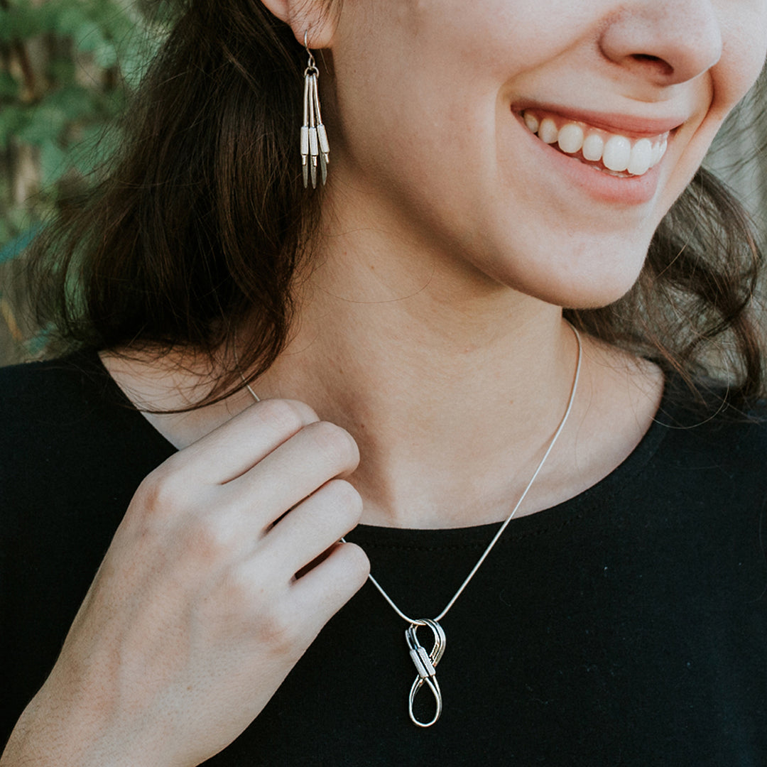 Cattails Triple Earrings