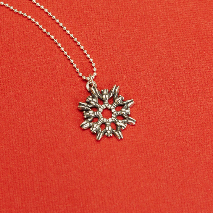 Crawfish Snowflake Pendant