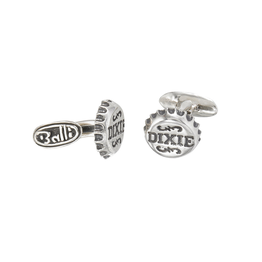 Dixie Bottle Cap Cuff Links