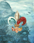 Fleur de Sea Art Print