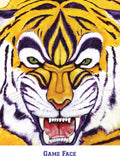 Game Face Tiger Art Print