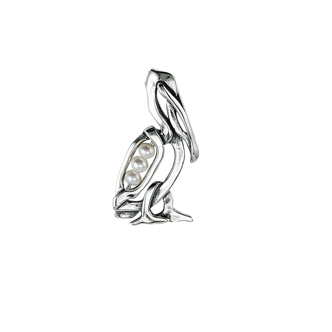 Pelican Pearl Pin