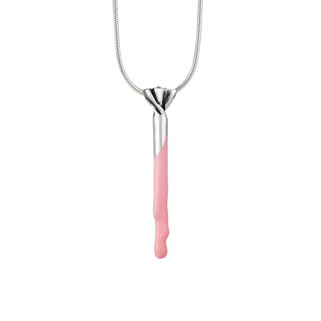 Strawberry Taffy Pendant