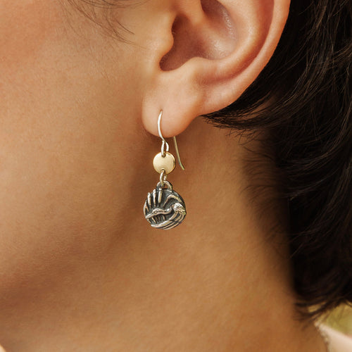 Audubon Egret Earrings
