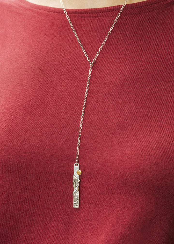 Audubon Egret Necklace