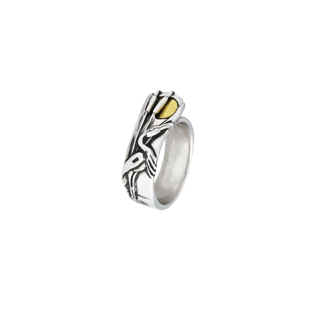 Audubon Egret Ring