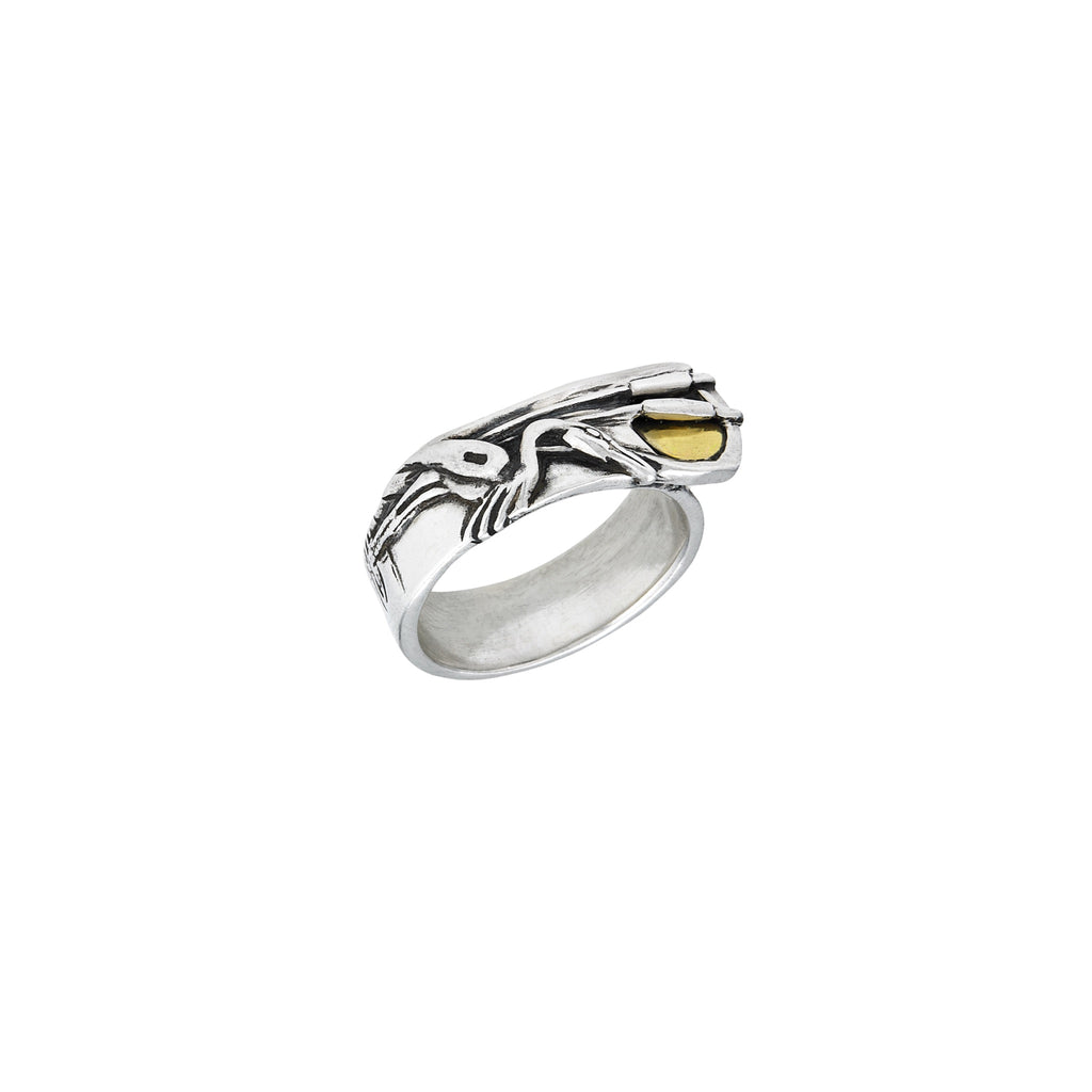 Audubon Egret Ring