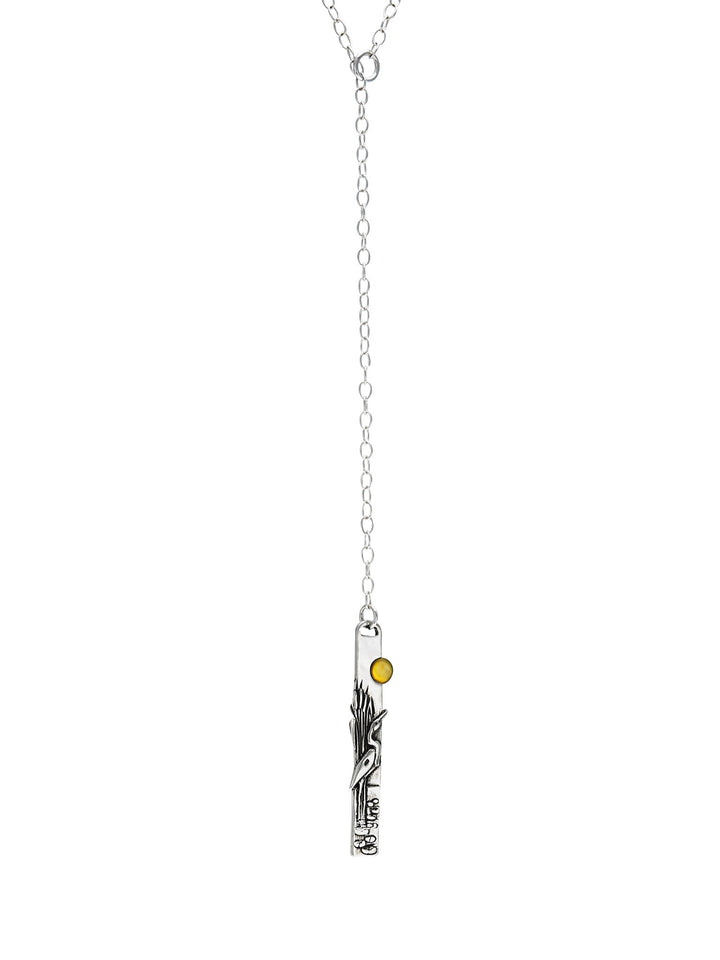 Audubon Egret Necklace