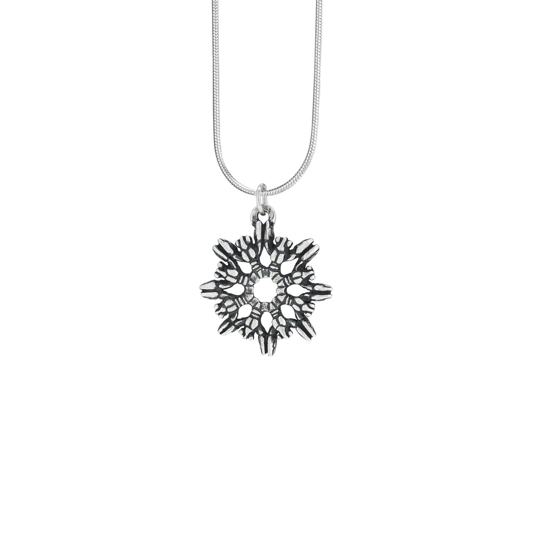 Crawfish Snowflake Pendant