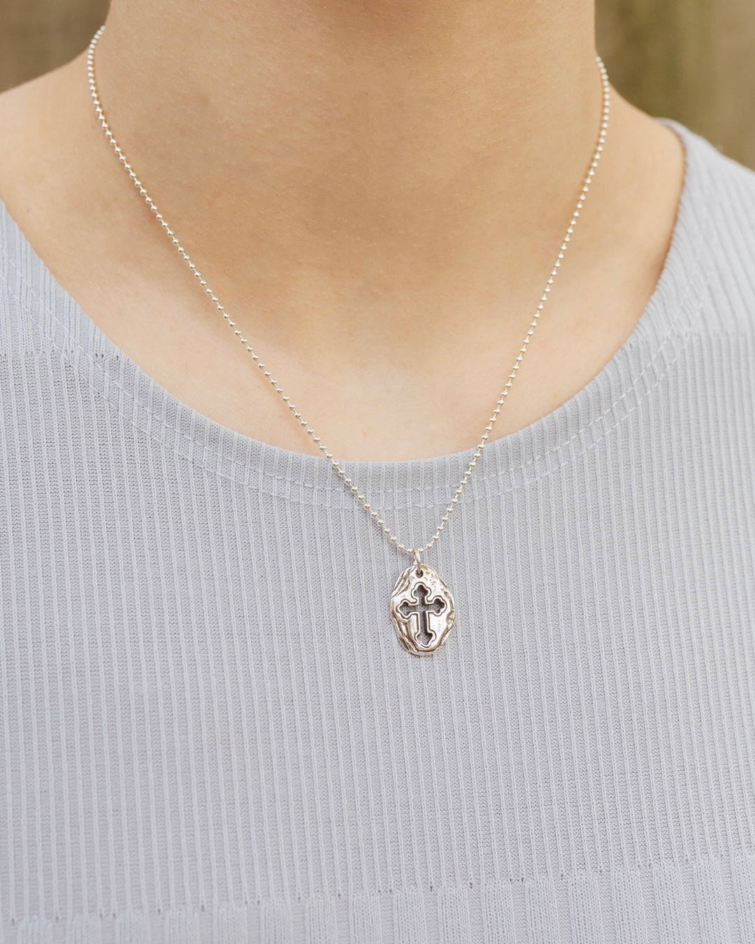 Rock Cross Pendant