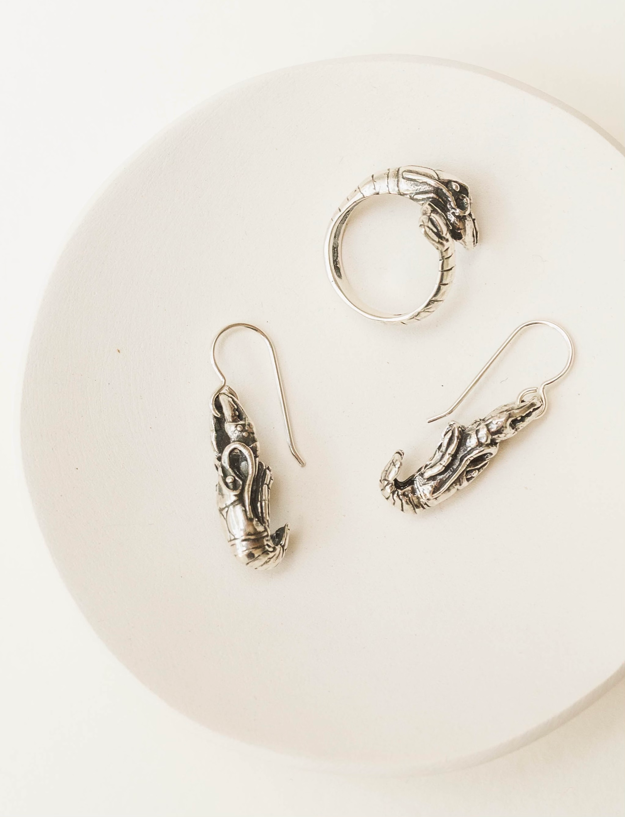 Crawfish Post Earrings
