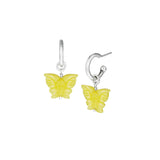"Butterfly Kisses" Hoop Earrings