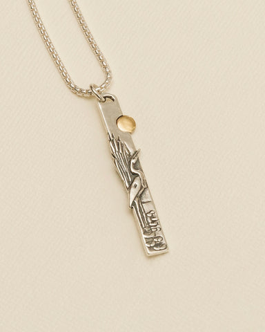 Audubon Egret Pendant