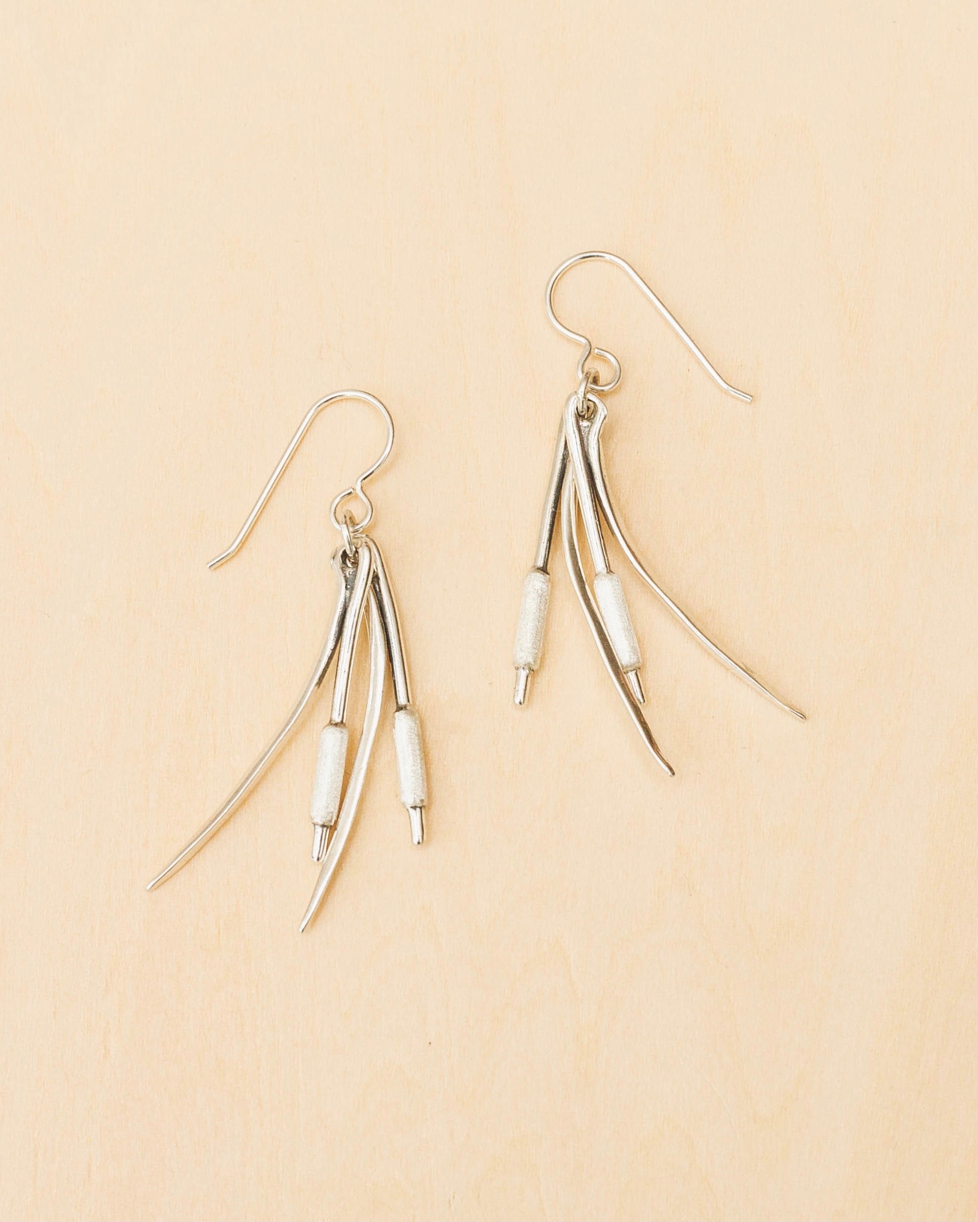 Cattails Double Earrings
