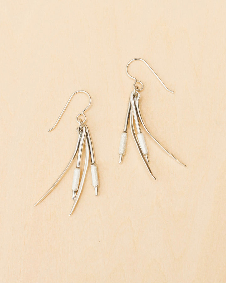 Cattails Double Earrings