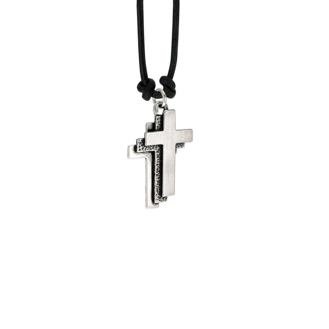 Trinity Cross Necklace