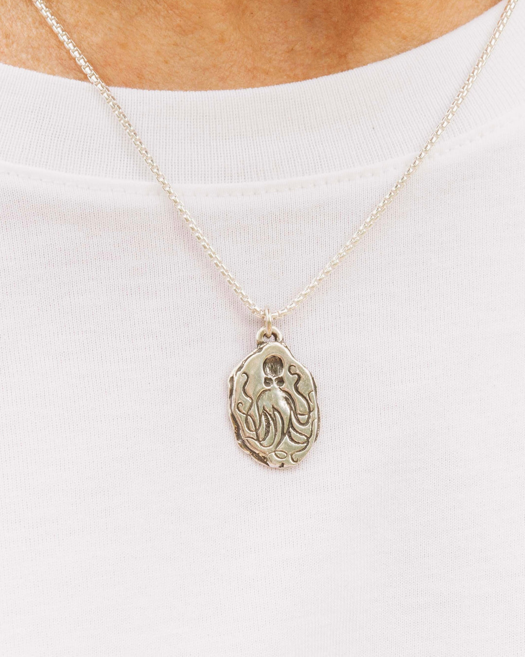 Nautical Octopus Pendant