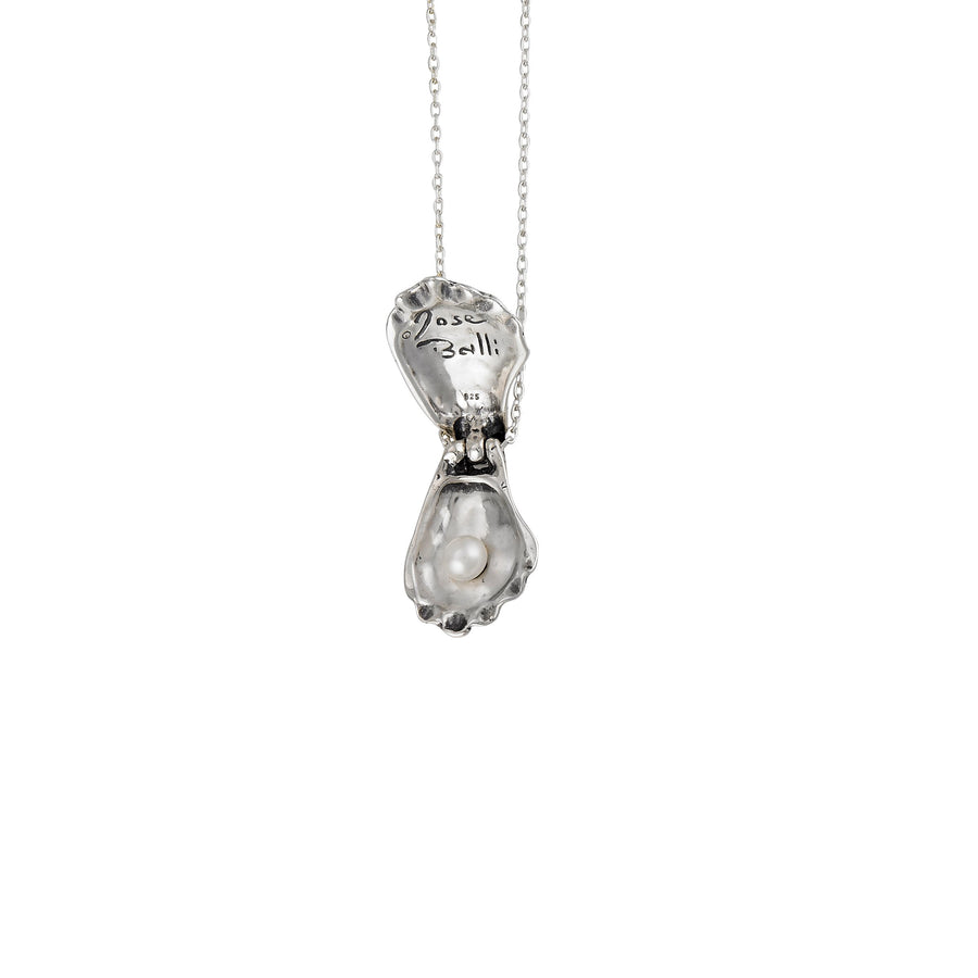 Image of Opened Oyster Locket Necklace