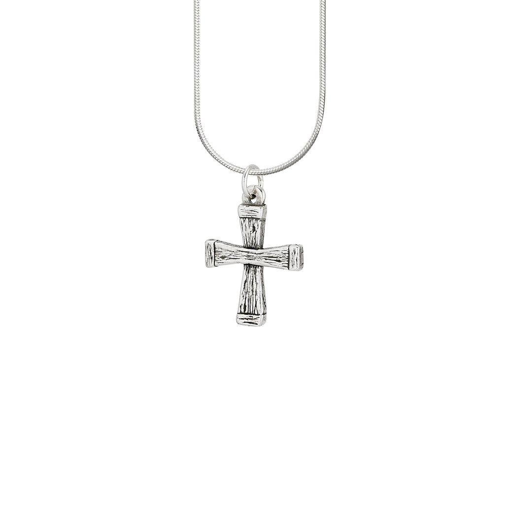 Wooden Cross Pendant