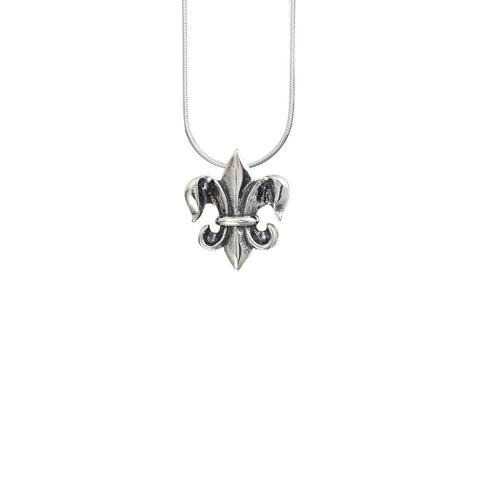 Fleur de Lean Large Pendant