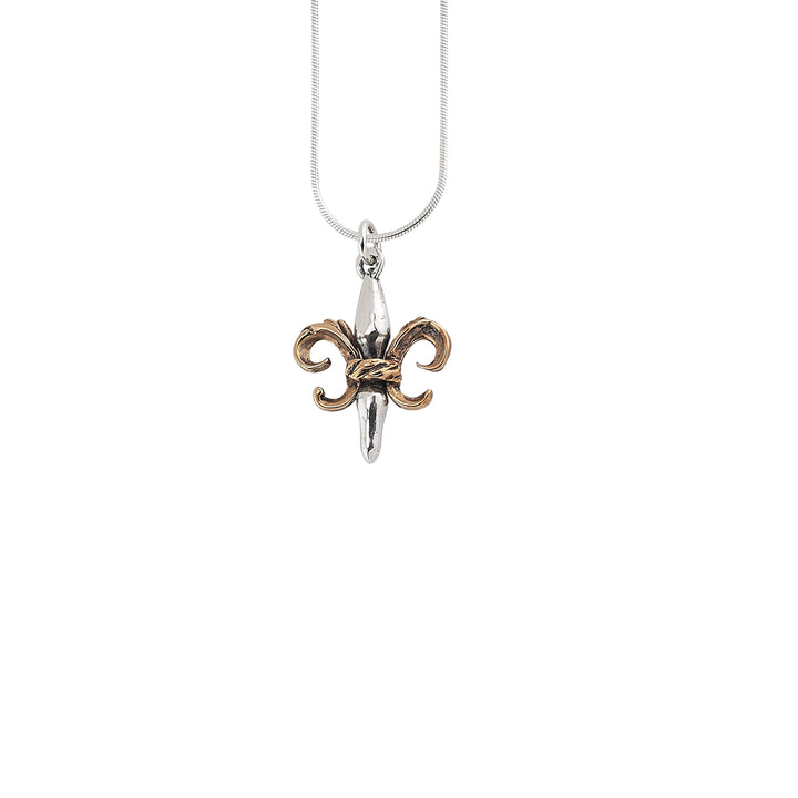 Spin de Lis Two Tone Pendant