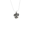 Fleur de Lis Butterfly Pendant