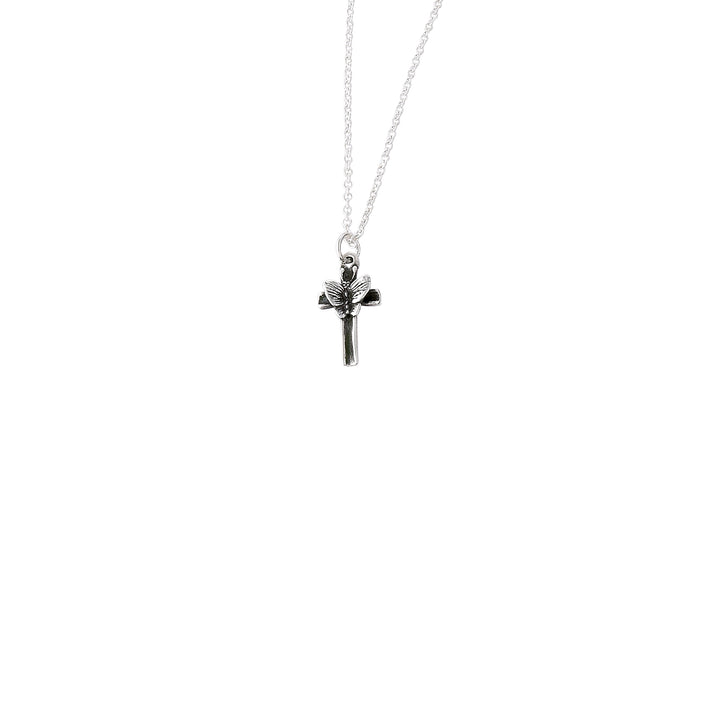 Butterfly Cross Small Pendant