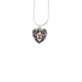 Saints and Angels Two-Tone Pendant