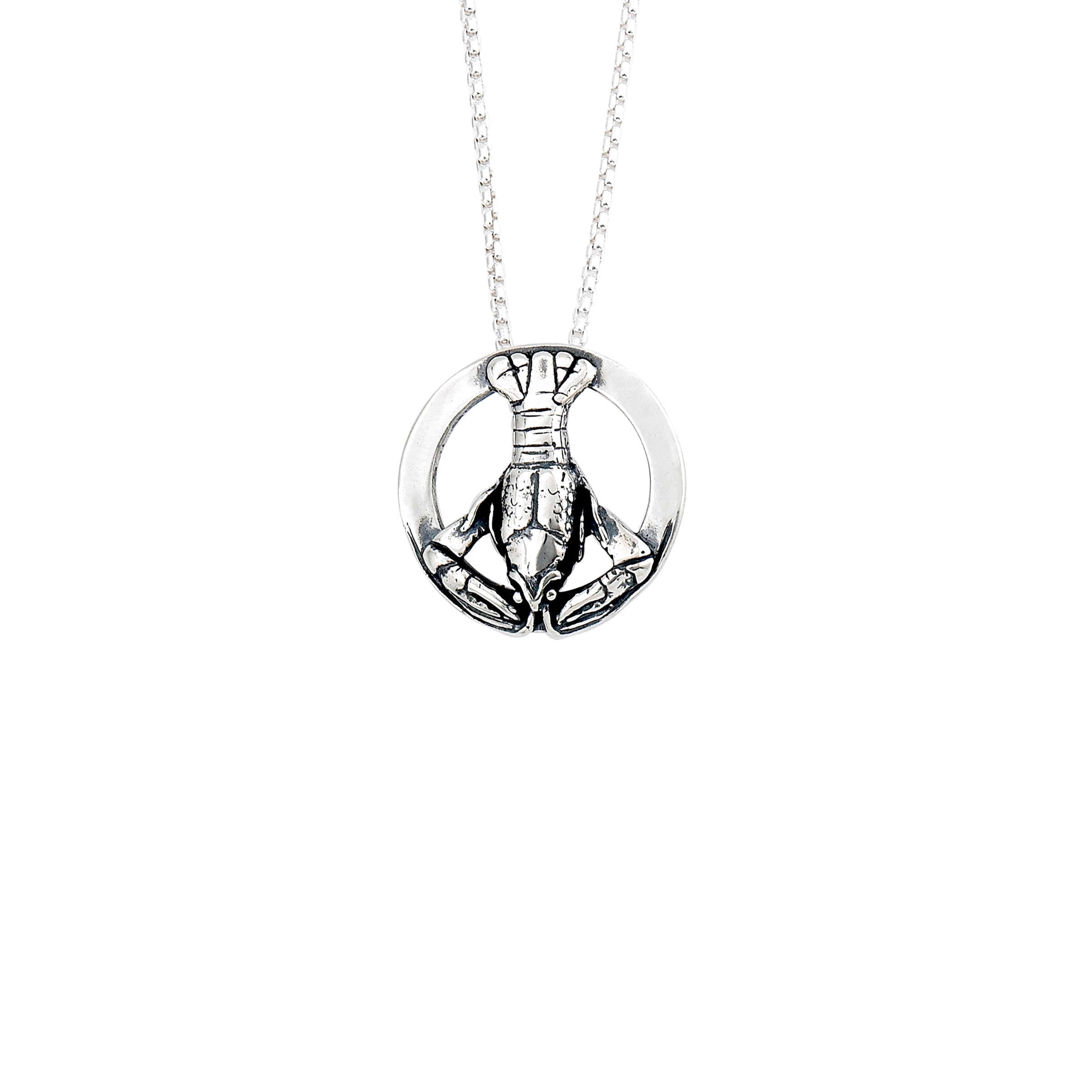 Crawfish Peace Large Pendant