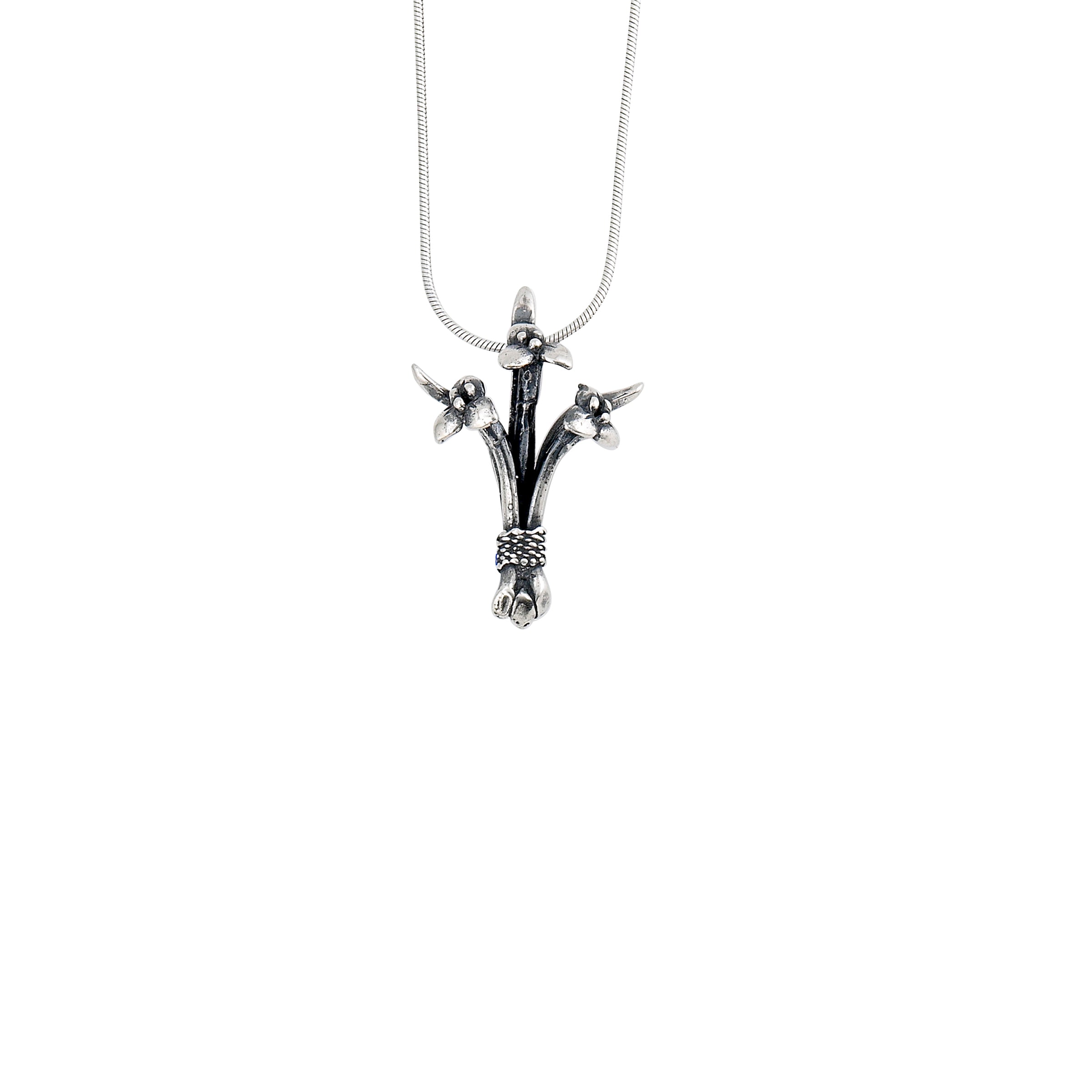 Iris Bouquet Pendant
