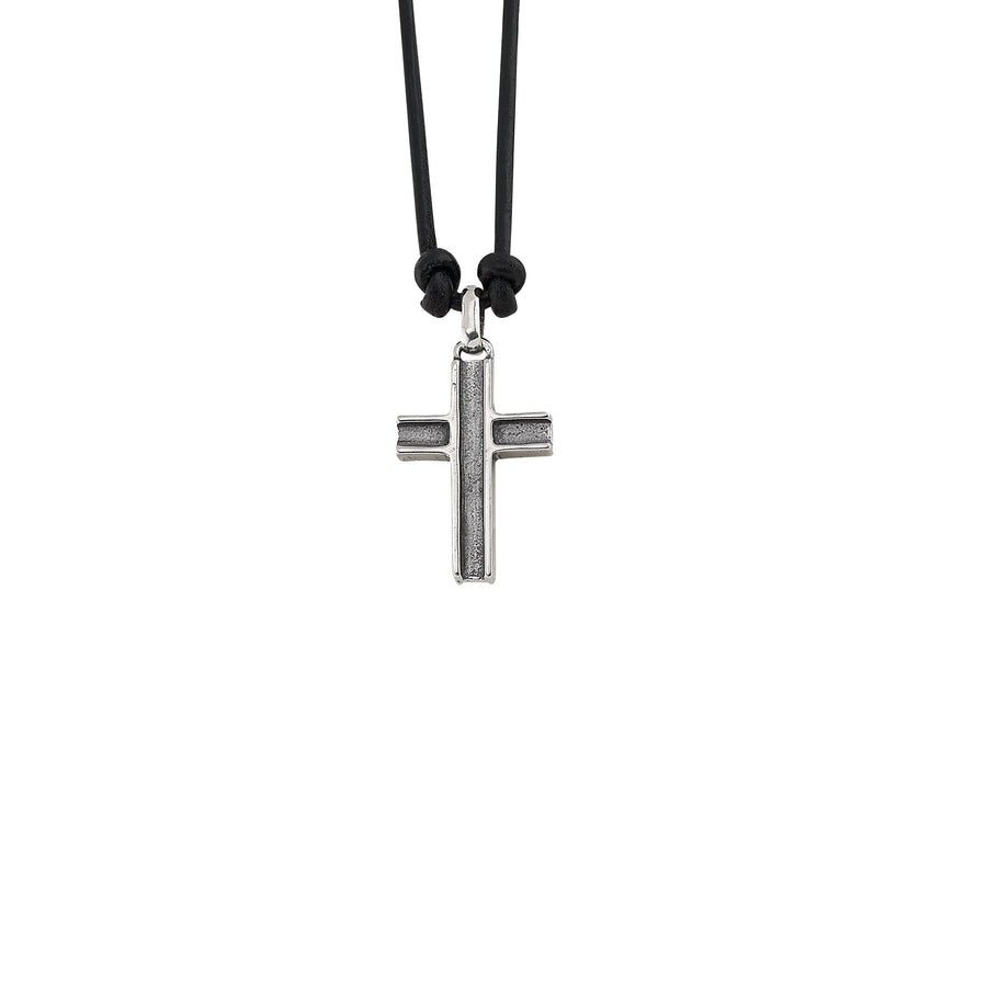 Steelworker Cross Necklace