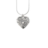 Mother's Heart Solid Pendant