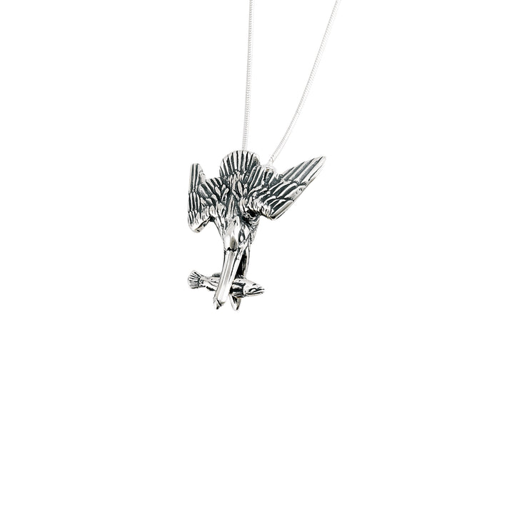 Diving Pelican Necklace