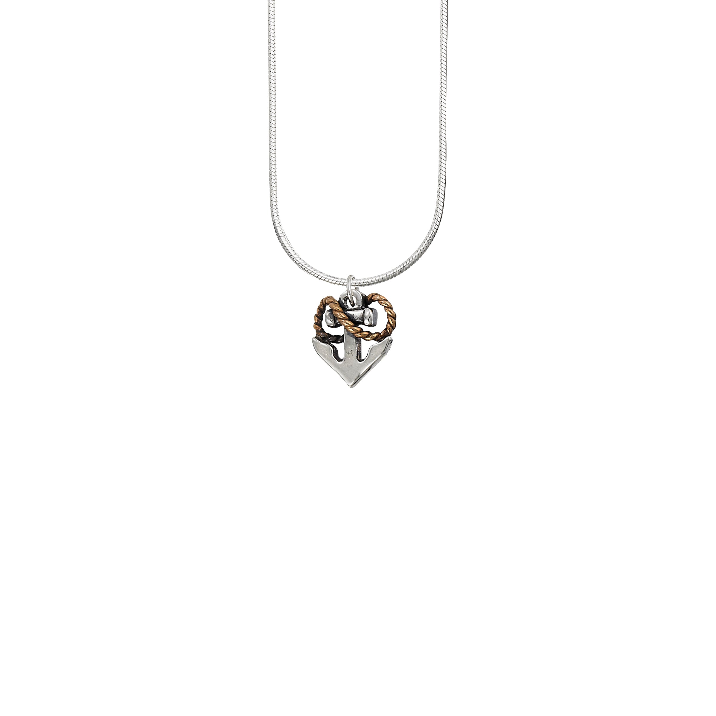Sea Lover Two Tone Pendant