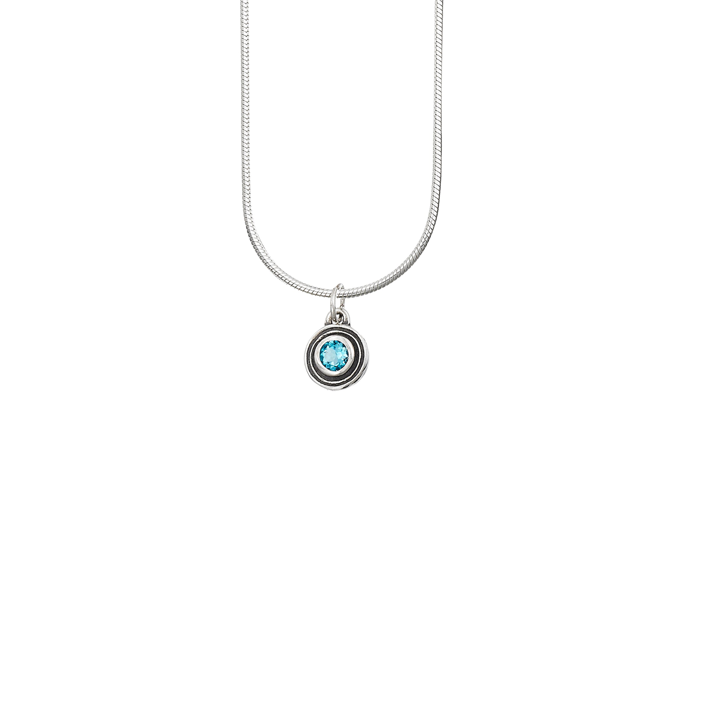 Deceaux Small Stone Pendant