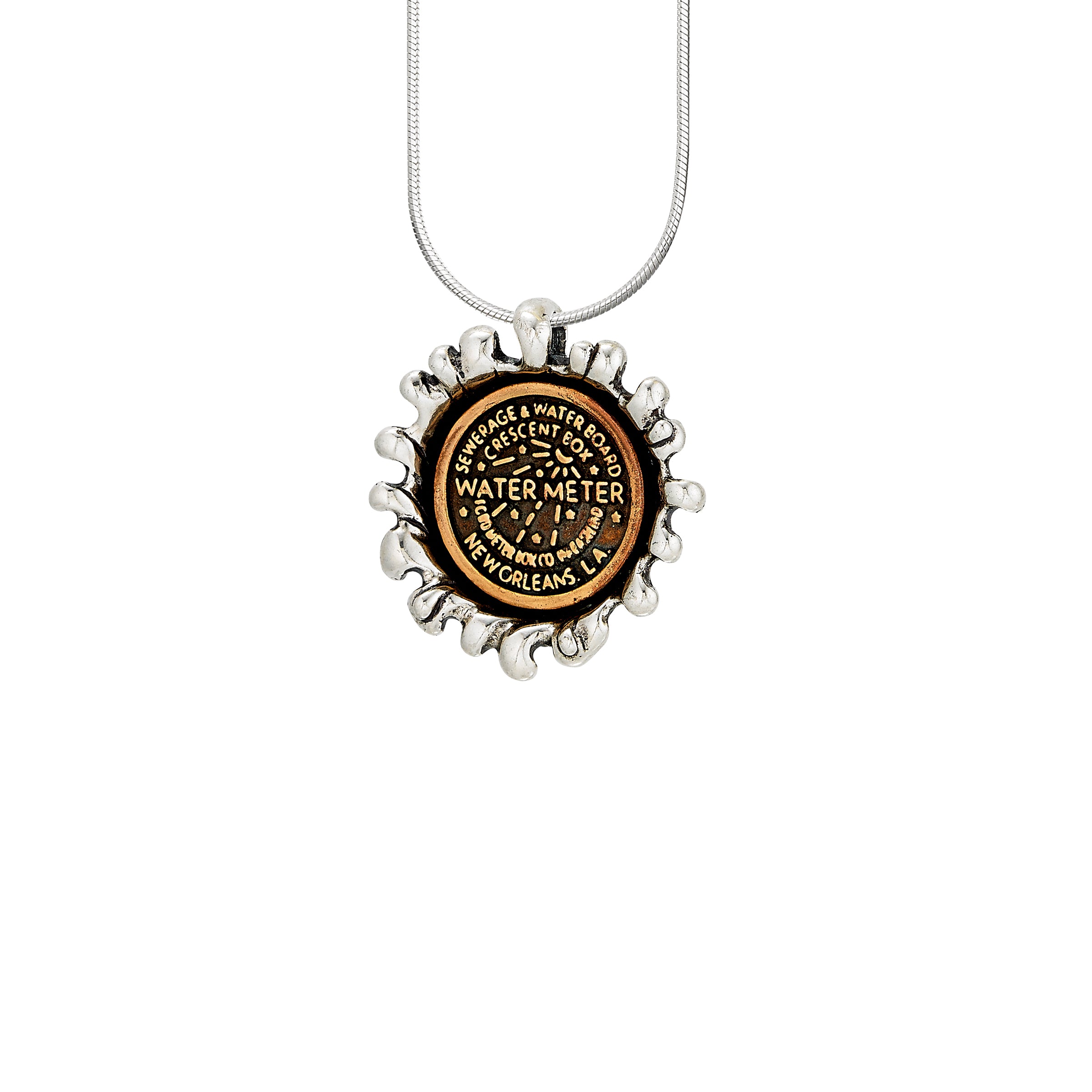 Overfleaux Water Meter Pendant