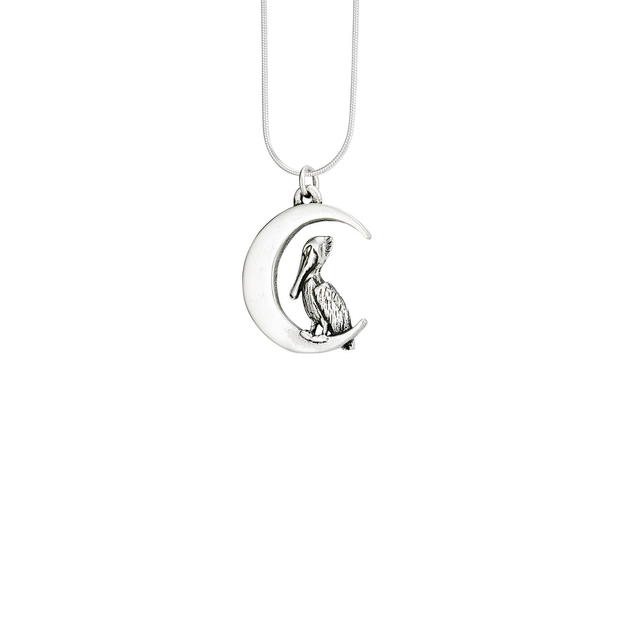 Egret Cattails Pin-Pendant, Egret Jewelry, Jose Balli – Jose Balli