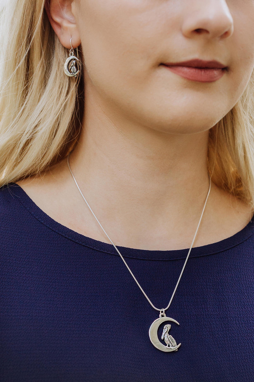 Pelican Moon Pendant