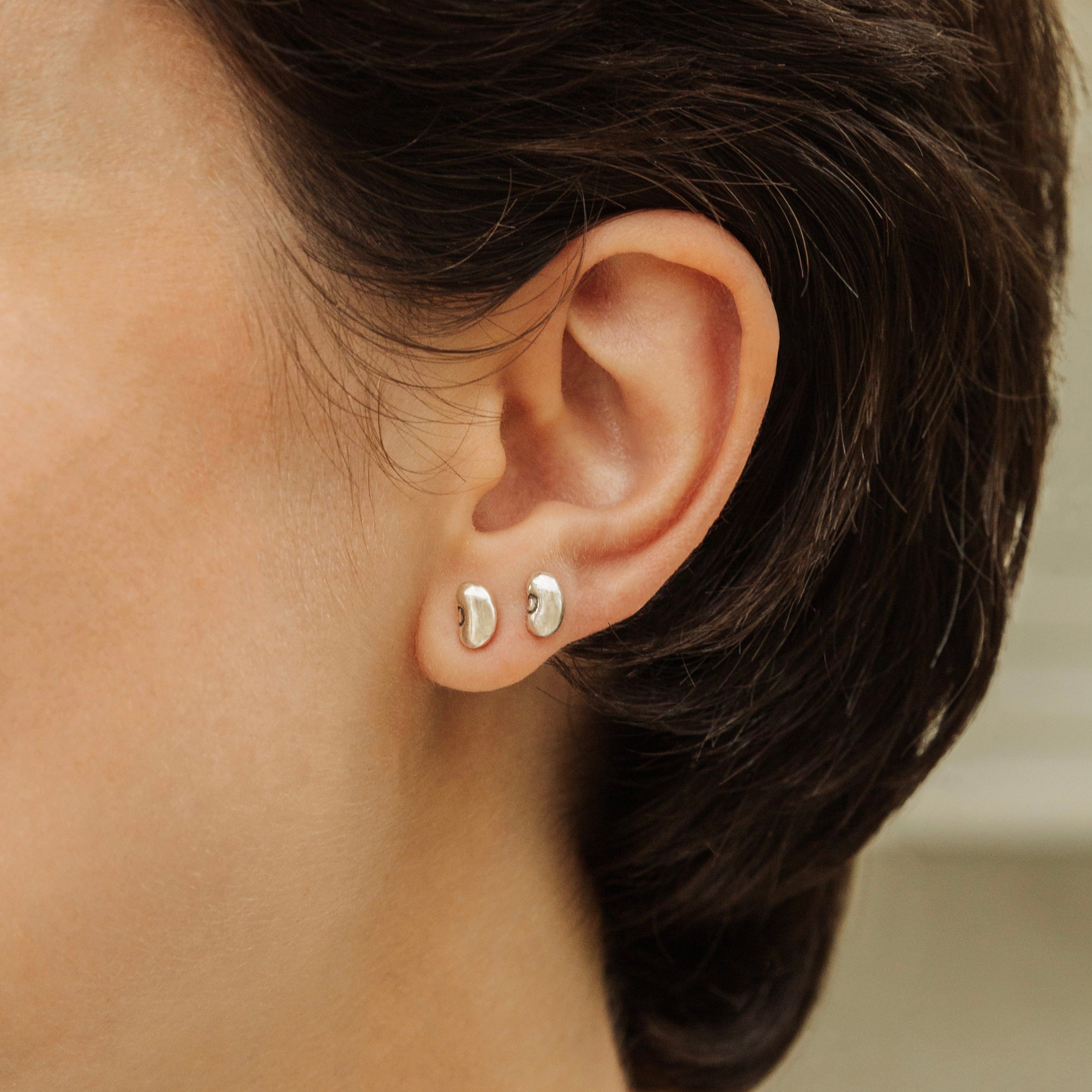 Red Bean Mini Earrings